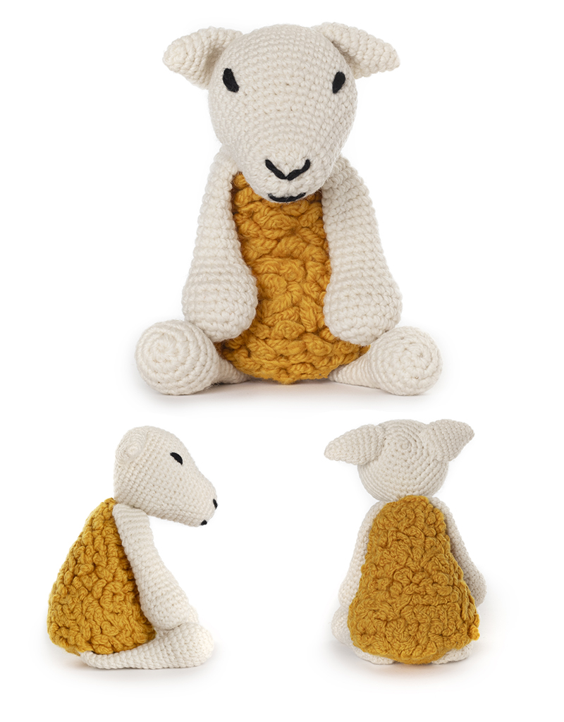 toft eustice the belted sheep amigurumi crochet animal